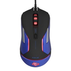 E-blue Auroza Gaming V2 Mysz przewodowa, czarna, 5000DPI, e-box