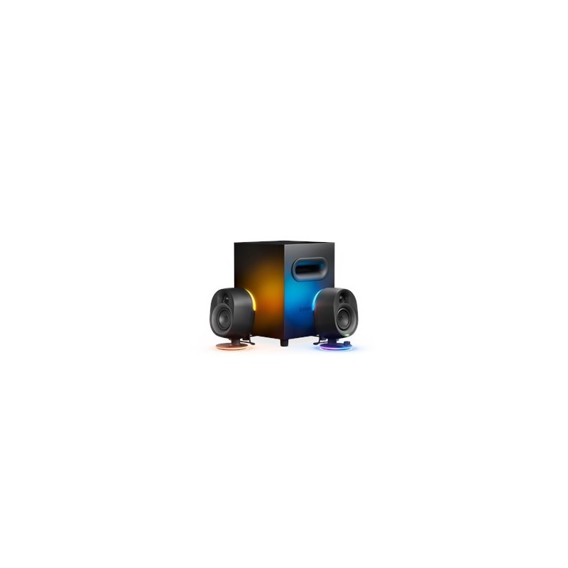 Seria SteelSeries | Arena 7 | Łączność Bluetooth | Czarny | 89 dB | Głośniki komputerowe | Połączenie bezprzewodowe