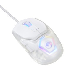 Marvo FIT LITE G1 Mysz przewodowa, biała, 12000DPI, + Prezent