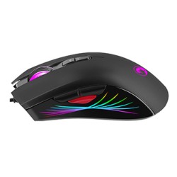 Marvo M519 Mysz przewodowa, czarna, 12000DPI