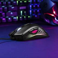 Marvo M519 Mysz przewodowa, czarna, 12000DPI