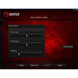 Marvo M359 Mysz przewodowa, czarna, 3200DPI
