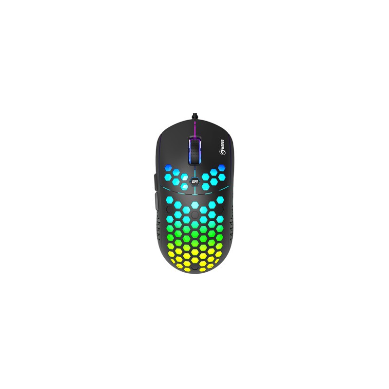Marvo M399 Mysz przewodowa, czarna, 6400DPI
