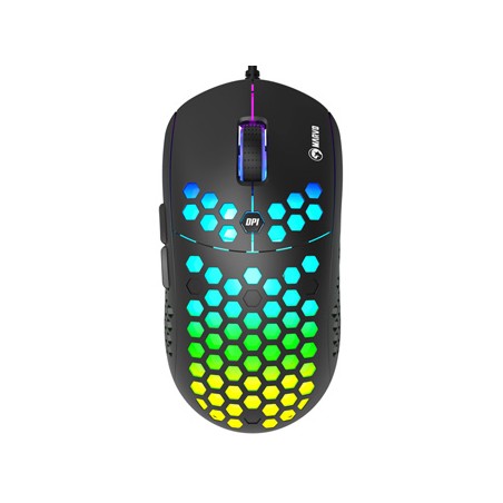 Marvo M399 Mysz przewodowa, czarna, 6400DPI