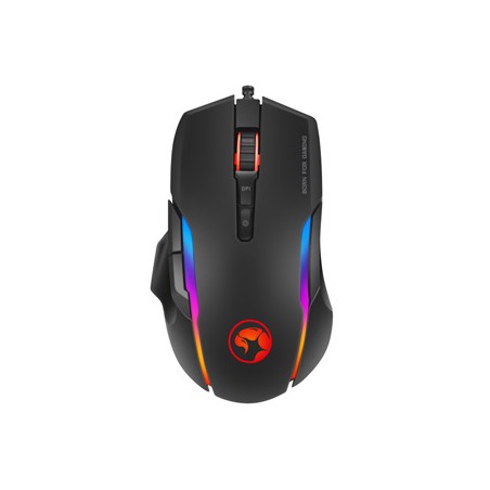 Marvo G945 Mysz przewodowa, czarna, 10000DPI
