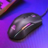 Marvo G945 Mysz przewodowa, czarna, 10000DPI