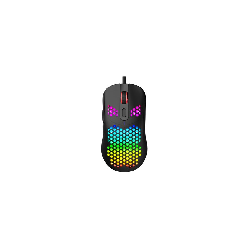 Marvo G925 Mysz przewodowa, czarna, 12000DPI