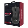 Marvo Niro 40 Black Mysz przewodowa, czarna, 12000DPI