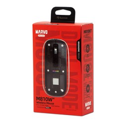 Marvo PRISM B10  Black Mysz bezprzewodowa, czarna, 1600DPI