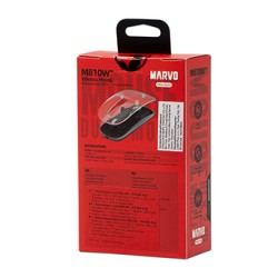 Marvo PRISM B10  Black Mysz bezprzewodowa, czarna, 1600DPI