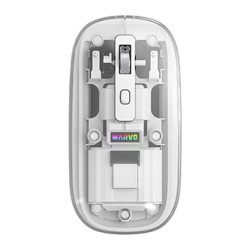 Marvo PRISM B10 White Mysz bezprzewodowa, biała, 1600DPI