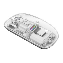 Marvo PRISM B10 White Mysz bezprzewodowa, biała, 1600DPI