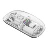 Marvo PRISM B10 White Mysz bezprzewodowa, biała, 1600DPI