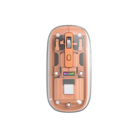 Marvo PRISM B10 Orange Mysz bezprzewodowa, pomarańczowa, 1600DPI