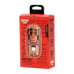 Marvo PRISM B10 Orange Mysz bezprzewodowa, pomarańczowa, 1600DPI