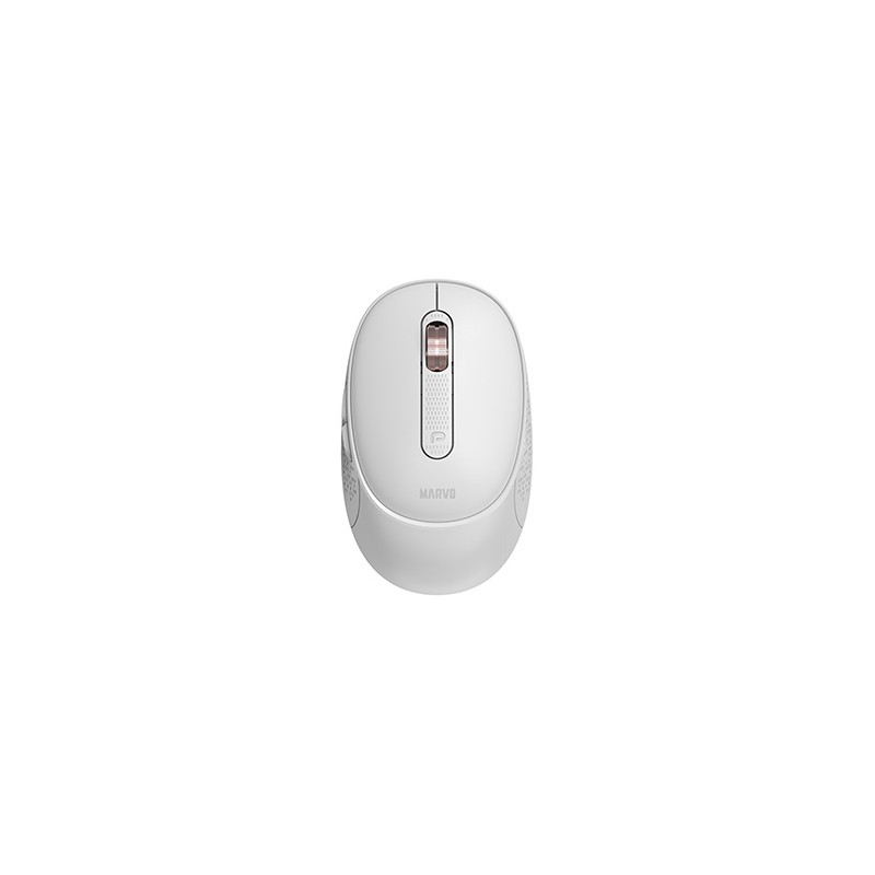 Marvo WM111 SW Mysz bezprzewodowa, srebrna, 1600DPI