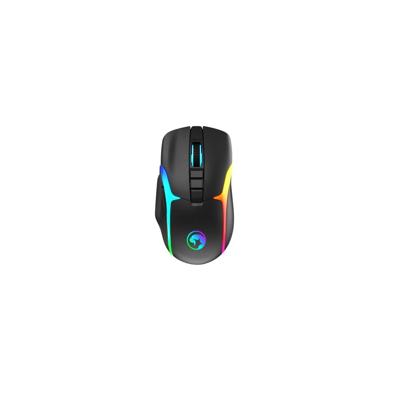Marvo M729W PRO Mysz bezprzewodowa, czarna, 8000DPI