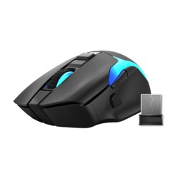 Marvo M729W PRO Mysz bezprzewodowa, czarna, 8000DPI