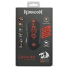 Redragon Origin Mysz przewodowa USB, czarno-czerwona, 4000DPI