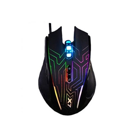 A4Tech X87 Oscar Neon Mysz przewodowa, czarna, 2400DPI