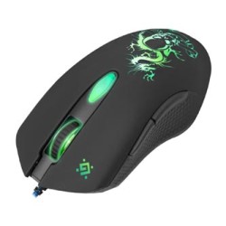 Defender Sky Dragon GM-090L Mysz przewodowa, czarna, 3200DPI