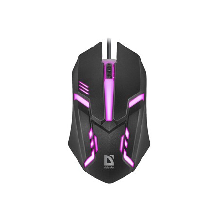 Defender Cyber MB-560L Mysz przewodowa, czarna, 1200DPI