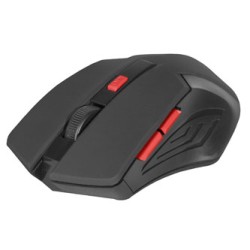 Defender Accura MM-275 Mysz bezprzewodowa, czarna, 1600DPI