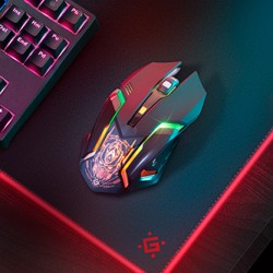Defender TRIGGER GM-934 Mysz bezprzewodowa, czarna, 3200DPI