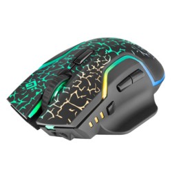 Defender Oneshot GM-067 LED Mysz bezprzewodowa, czarna, 3200DPI