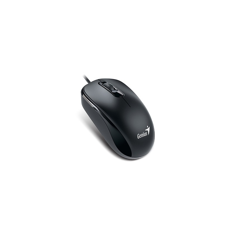 Genius DX-110 Mysz przewodowa, czarna, 1200DPI, USB-C