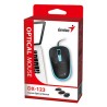 Genius DX-123 Mysz przewodowa, czarno-niebieski, 1200DPI