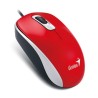 Genius DX-110 Mysz przewodowa, czerwona, 1000DPI