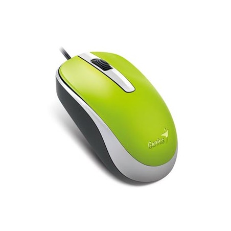 Genius DX-120 Mysz przewodowa, zielona, 1200DPI