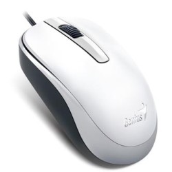 Genius DX-120 Mysz przewodowa, biała, 1200DPI