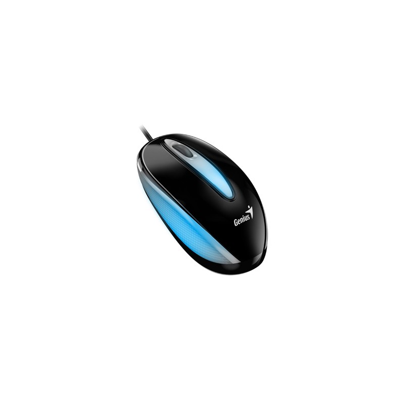Genius DX-Mini Mysz przewodowa, czarna, 1000DPI