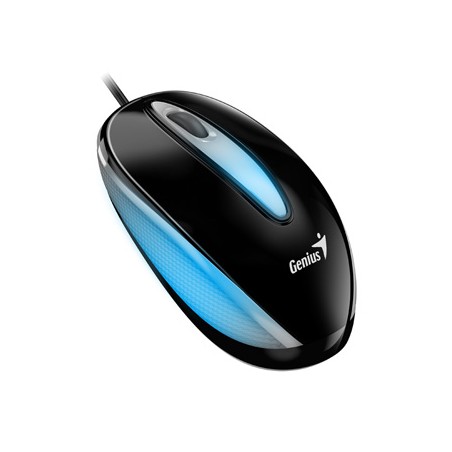 Genius DX-Mini Mysz przewodowa, czarna, 1000DPI