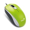 Genius DX-110 Mysz przewodowa, zielona, 1000DPI