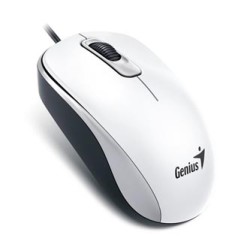 Genius DX-110 Mysz przewodowa, biała, 1000DPI
