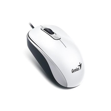 Genius DX-110 Mysz przewodowa, biała, 1000DPI