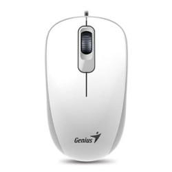 Genius DX-110 Mysz przewodowa, biała, 1000DPI