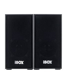 Zestaw głośników IBOX IGLSP1B (2.0 ciemne drewno)