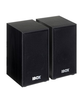 Zestaw głośników IBOX IGLSP1B (2.0 ciemne drewno)
