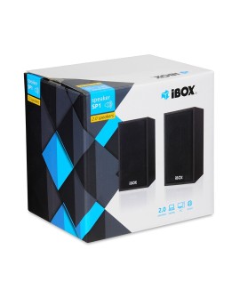 Zestaw głośników IBOX IGLSP1B (2.0 ciemne drewno)