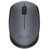 Logitech M170 Mysz bezprzewodowa, szara, 1000DPI
