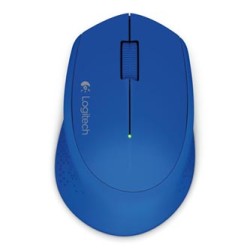 Logitech M280 Mysz bezprzewodowa, niebieska, 1000DPI