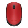 Logitech M171 Mysz bezprzewodowa, czerwona, 1000DPI