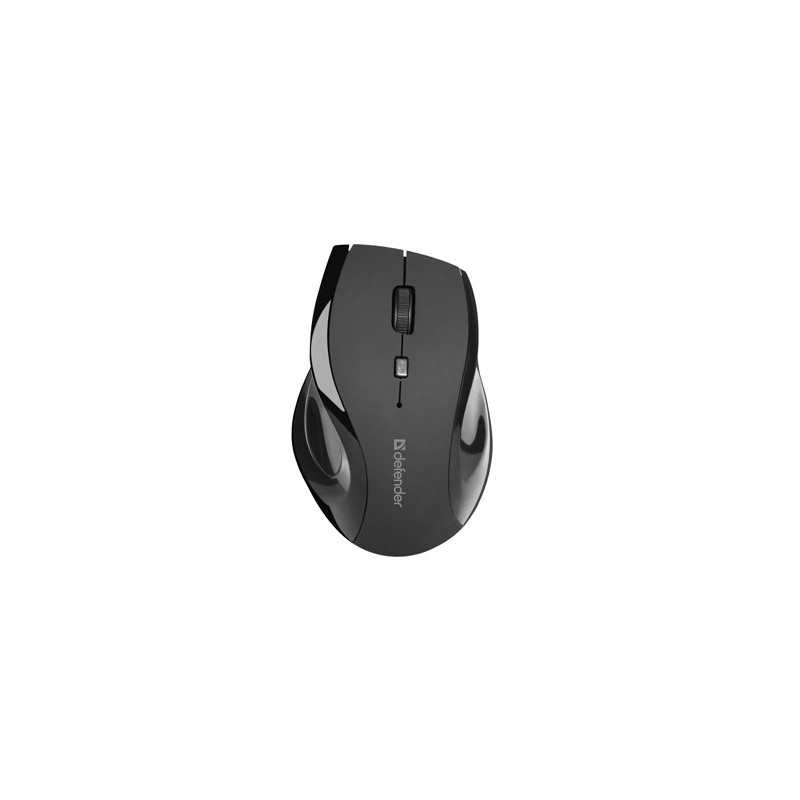 Defender Accura MM-295 Mysz bezprzewodowa, czarna, 1600DPI