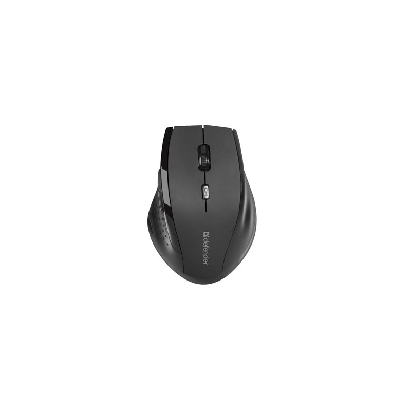 Defender Accura MM-365 Mysz bezprzewodowa, czarna, 1600DPI