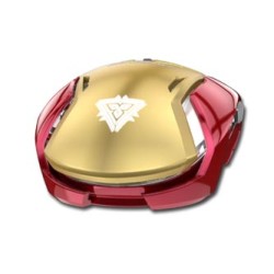 E-blue IRON MAN ARMOR EMS610 Mysz przewodowa, złota, 4000DPI