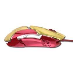 E-blue IRON MAN ARMOR EMS610 Mysz przewodowa, złota, 4000DPI